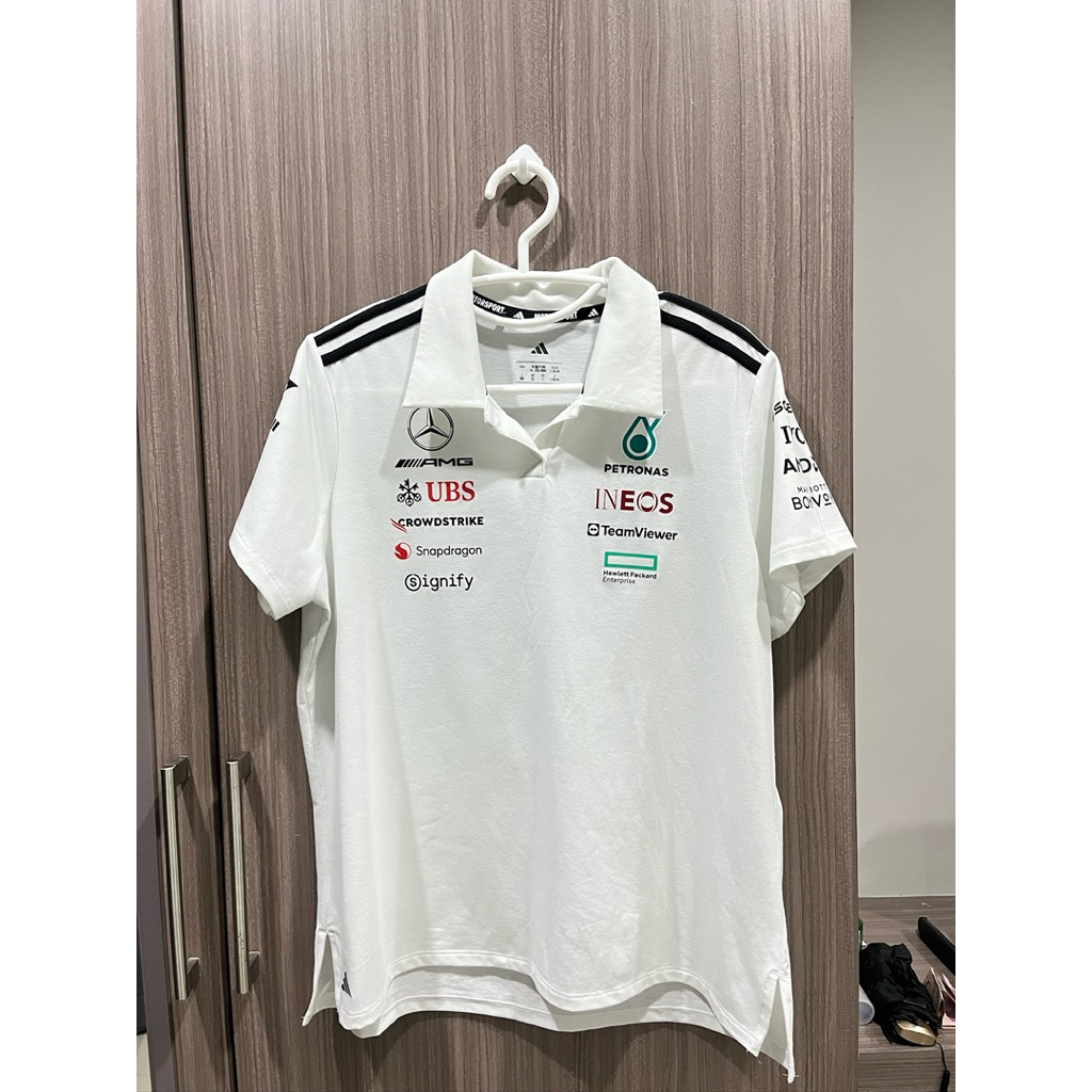 เสื้อโปโลทีม ADIDAS MERCEDES AMG F1