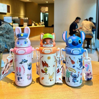 มาใหม่  สวยพรีเมี่ยม งานแท้ Disney  ขนาด 480 ml. เก็บเย็นได้ทั้งวัน สแตนเลส 316  น้ำหนักเบา มีหลอดดูดนิ่ม ดูดง่าย