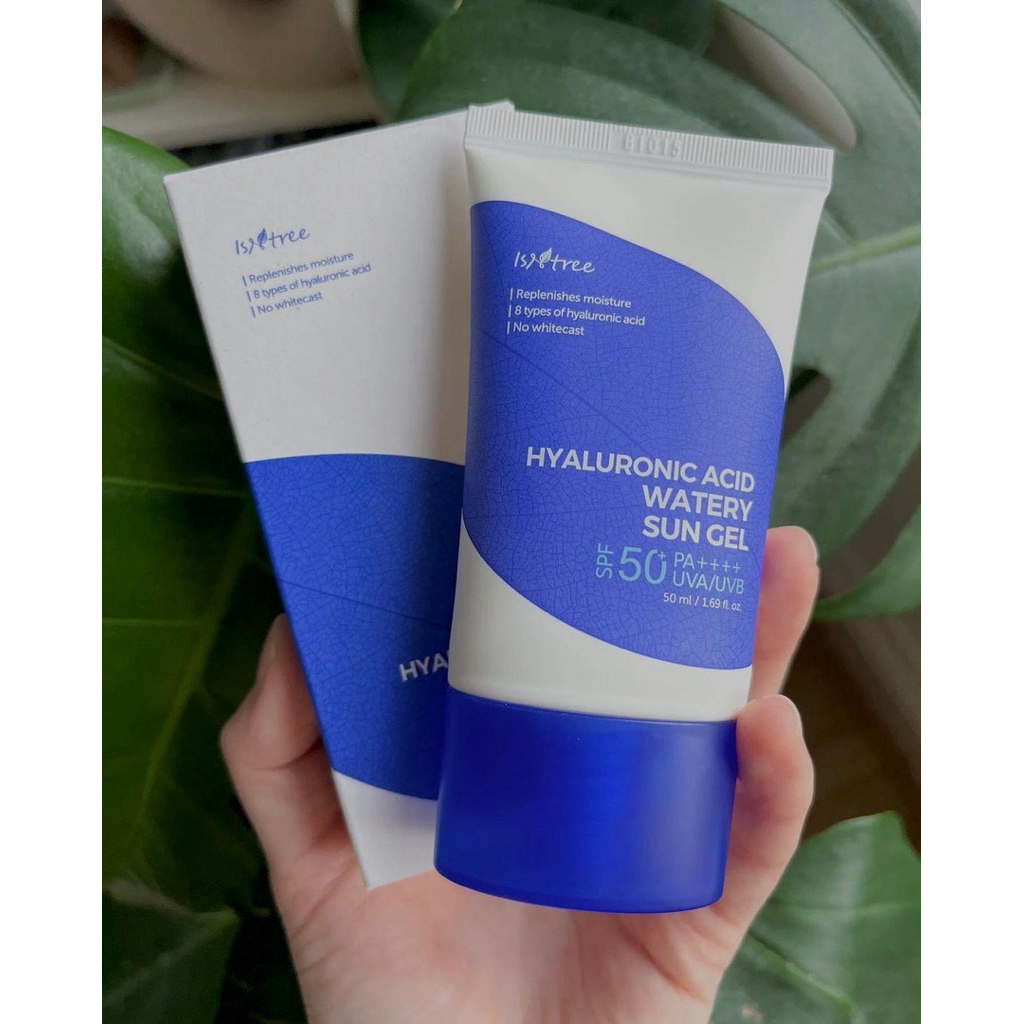 ISNTREE Hyaluronic Acid Watery Sun Gel SPF 50+ PA++++กันแดดหน้า กันแดดเกาหลี