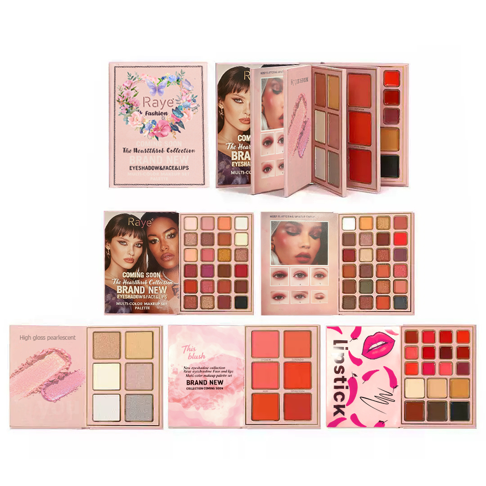 Raye 78 สี 5 หน้าหนังสืออายแชโดว์แผ่นคอนซีลเลอร์แต่งหน้าร้อน Eye Shadow เมคอัพพาเลท