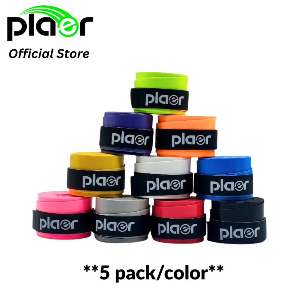 PLAER Pickleball Overgrip - ง่ายต่อการติด Overgrip, Grip Tape สำหรับ Pickleball Paddles, Padel, Badminton และ Squash
