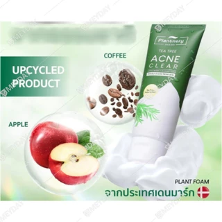 Plantnery Tea Tree Acne Clear Amino Based Cleansing Foam แพลนท์เนอรี่ ที ทรี แอคเน่ เคลียร์ อะมิโน เบส คลีนซิ่ง โฟม 60g