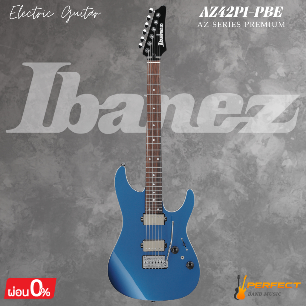 กีตาร์ไฟฟ้า Ibanez AZ42P1-PBE Electric Guitar * กรุณาสอบถามก่อนสั่งซื้อ *