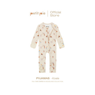 Petit Pie Zip Sleepsuit - Koala ชุดนอนเด็กแรกเกิด ผ้าใยไผ่ธร…