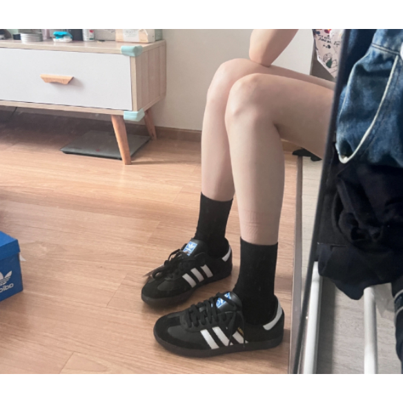 adidas originals SAMBA OG Black B75807 รองเท้ากีฬา