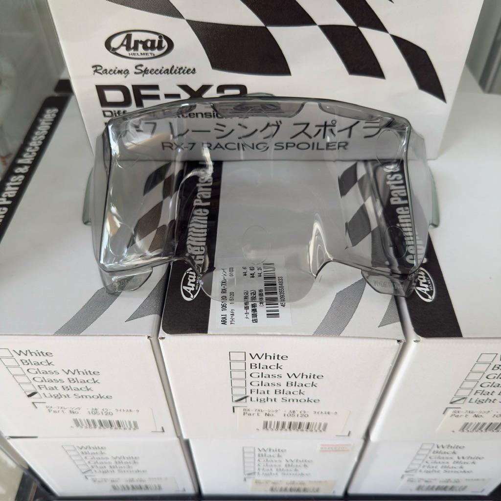 สปอยเลอร์ Arai RX7X ,RX7V และ RX7V Evo