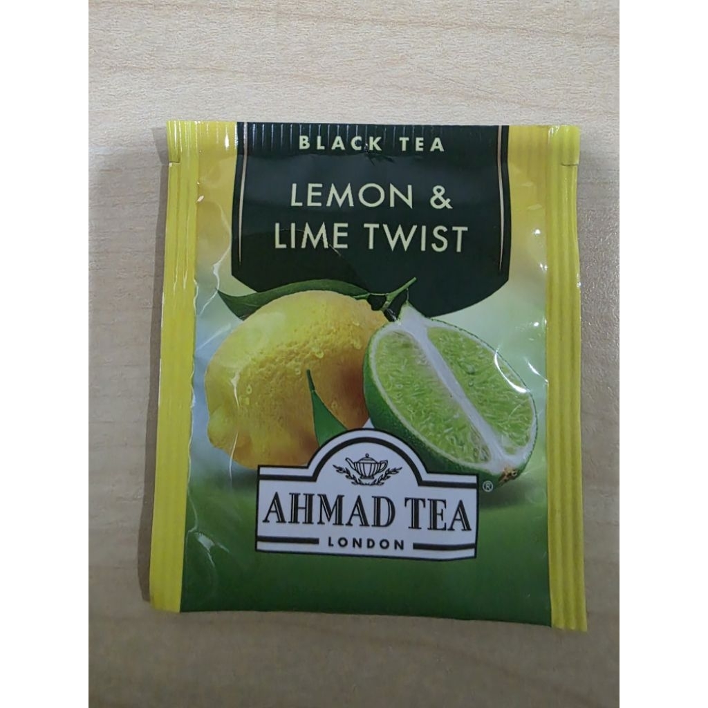 Ahmad tea london Black Tea Lemon and Lime Twist แบ่งขายต่อซอง

