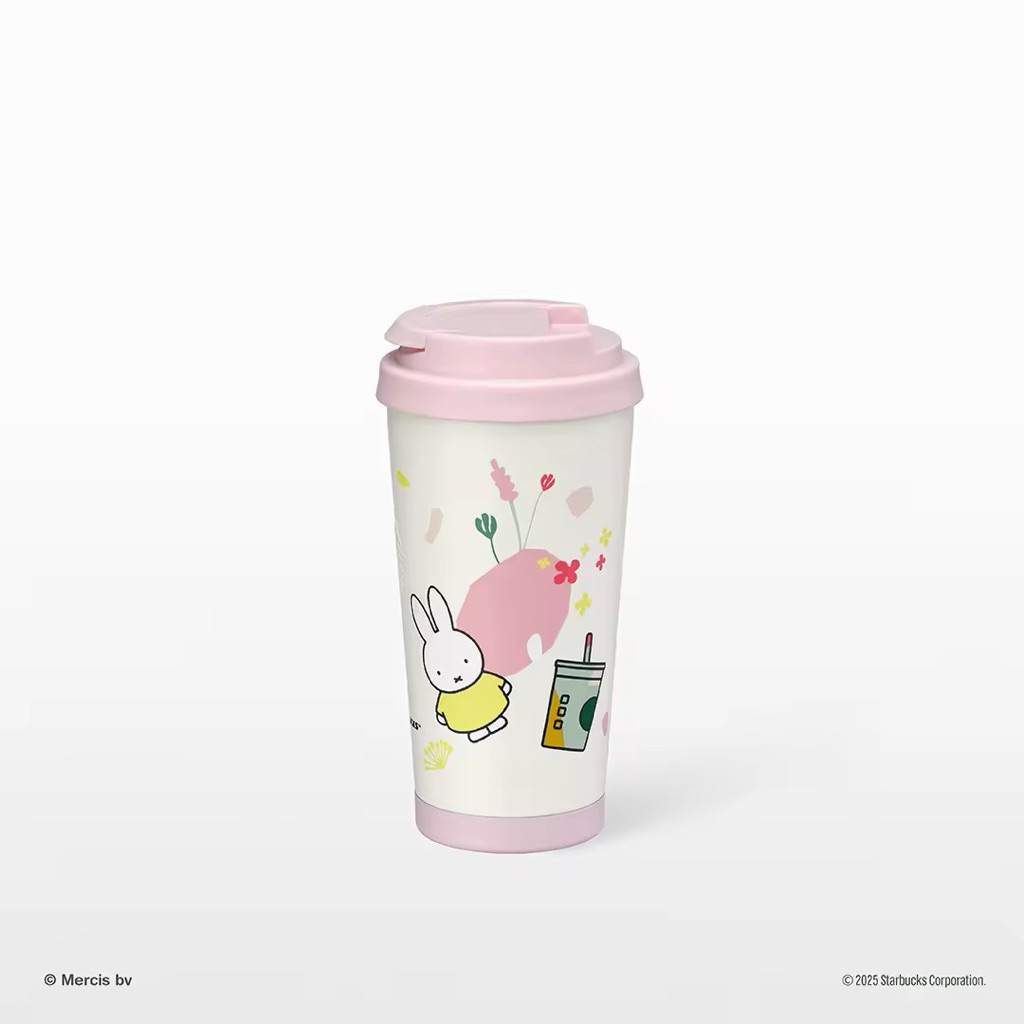 (ใช้โค้ดส่วนลดได้นะคะ)🐰🌸 Starbucks x miffy🐰🌸กระเป๋า&แก้วน้ำสตาบัคคอลเลคชั่นสุดน่ารัก