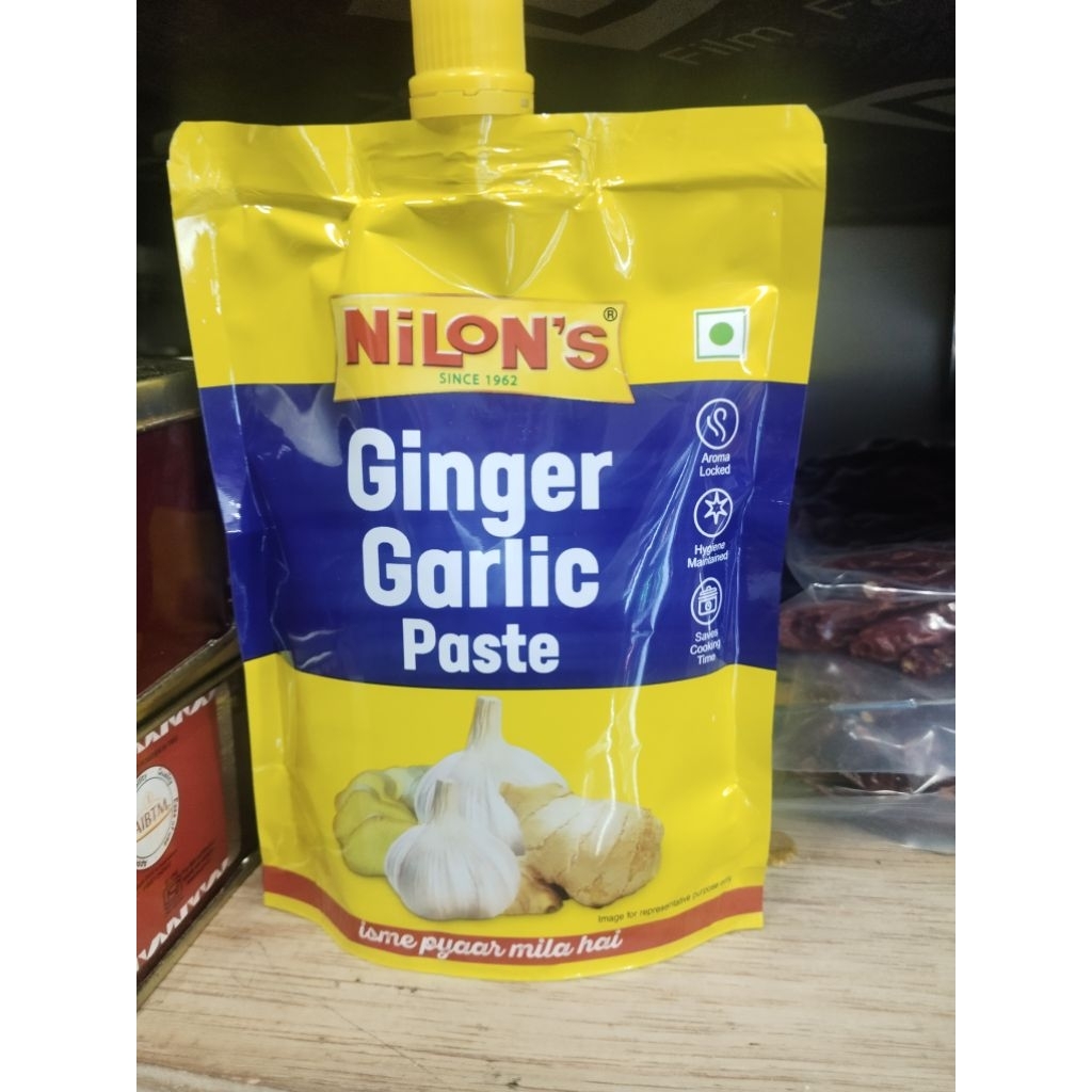 Nilon's Ginger Garlic Paste Pouch 200g.