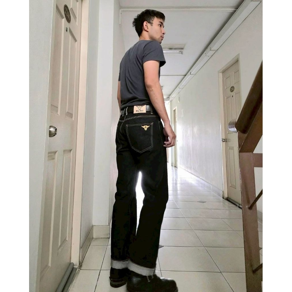 BIG BULL DENIM : RB 16   (16 Oz. ผ้าริมสองสี) ราคา ถูกที่สุด ดีลบีเคเค แกลเลอรีภาพที่ 7