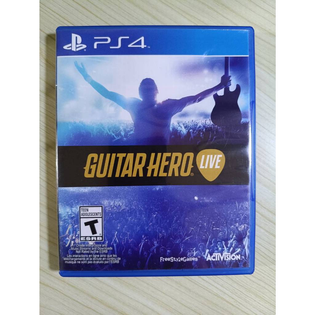 (มือ2) PS4​ -​ Guitar​ Hero​ Live​ (Z.all)​**ใช้จอยกีตาร์ในการเล่นเท่านั้น