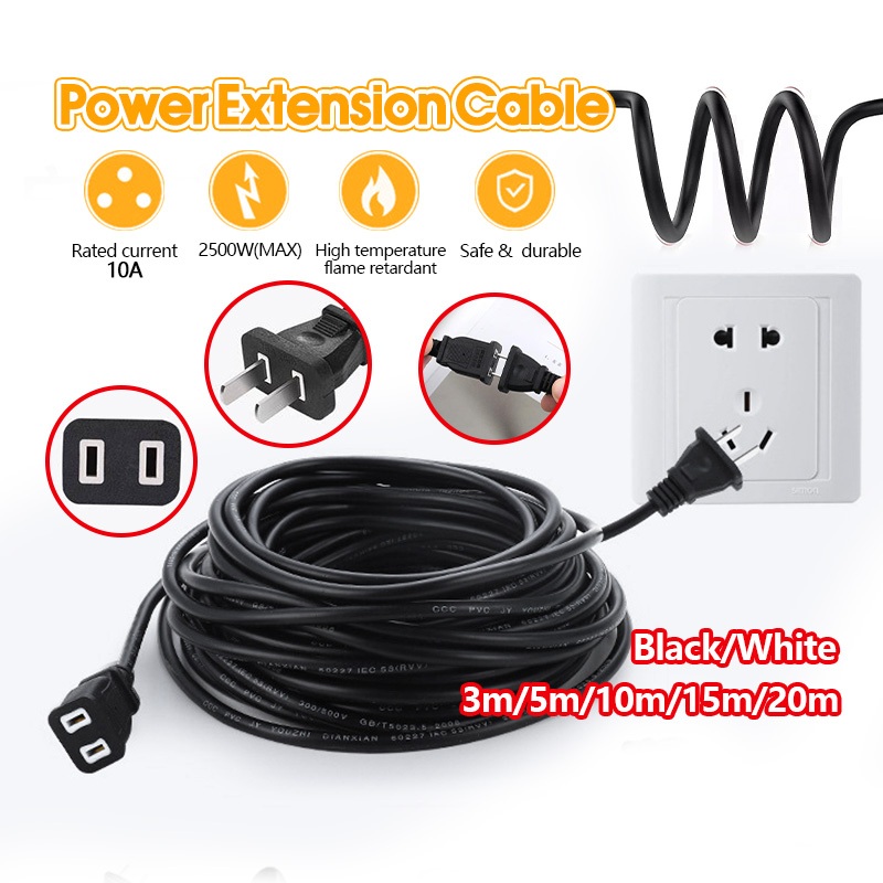 สายต่อปลั๊กไฟ สายปลั๊กไฟ ความยาว3m/5m/10m/15m /20m