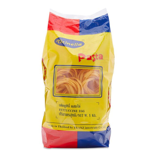 Fettucine Ticinella - เส้นพาสต้า เฟตตูชินี่ไข่ 1 kg