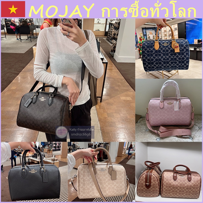 🐘 Outlet Rowan 30 กระเป๋าหมอนใบใหญ่ กระเป๋าสะพายไหล่ใบใหญ่สำหรับผู้หญิง กระเป๋าถือความจุขนาดใหญ่ CV9