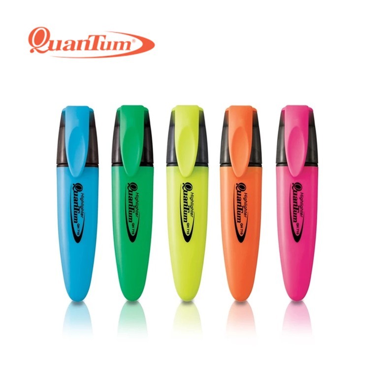 ปากกาเน้นข้อความ ควอนตั้ม QH-710 **ราคาต่อ 1 ด้าม**