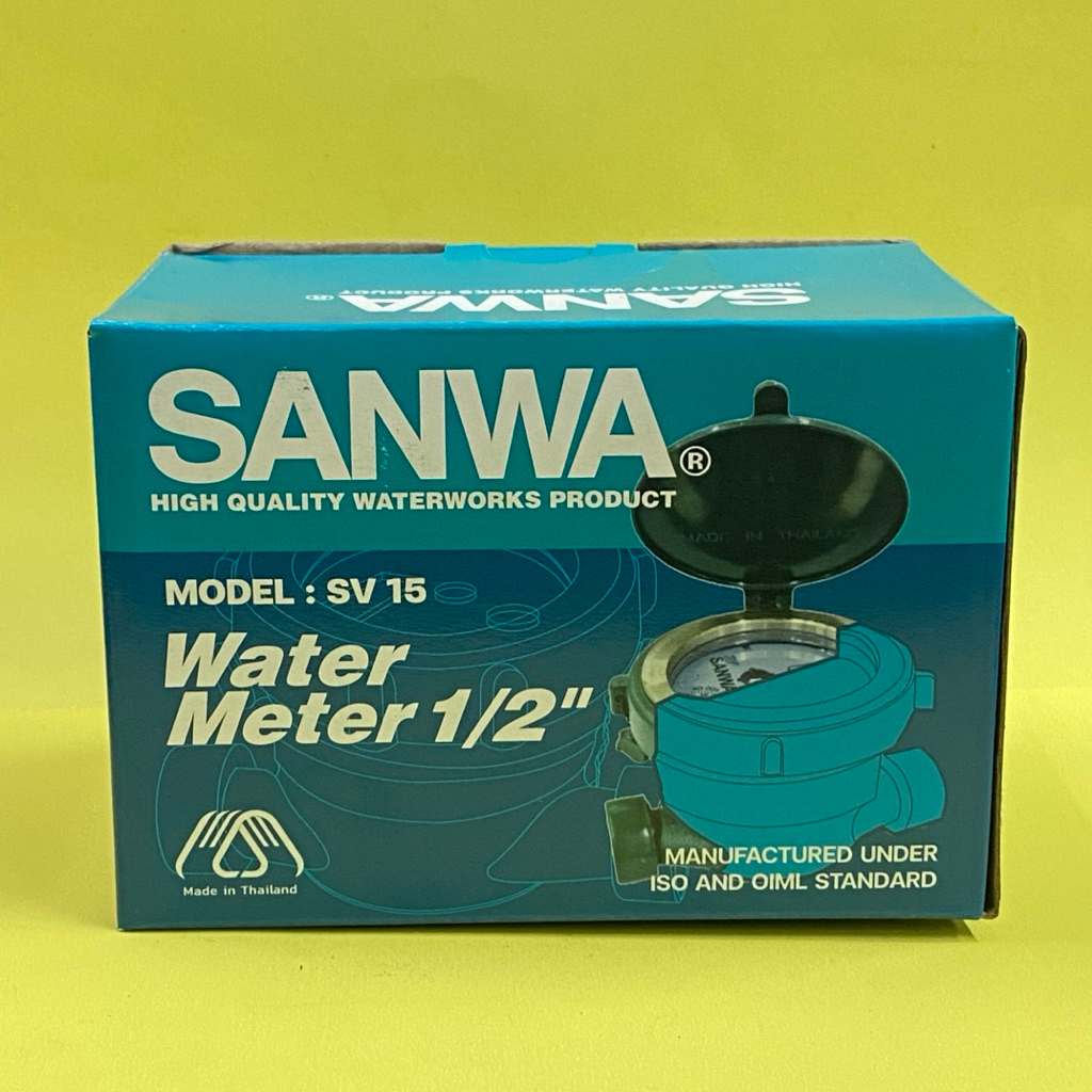 มิตเตอร์น้ำ 1/2” SANWA