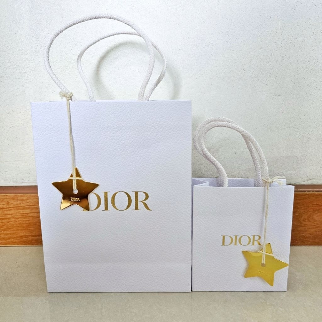 ถุง dior แท้ 💯% ถุงกระดาษ dior ถุงแบรนด์ dior