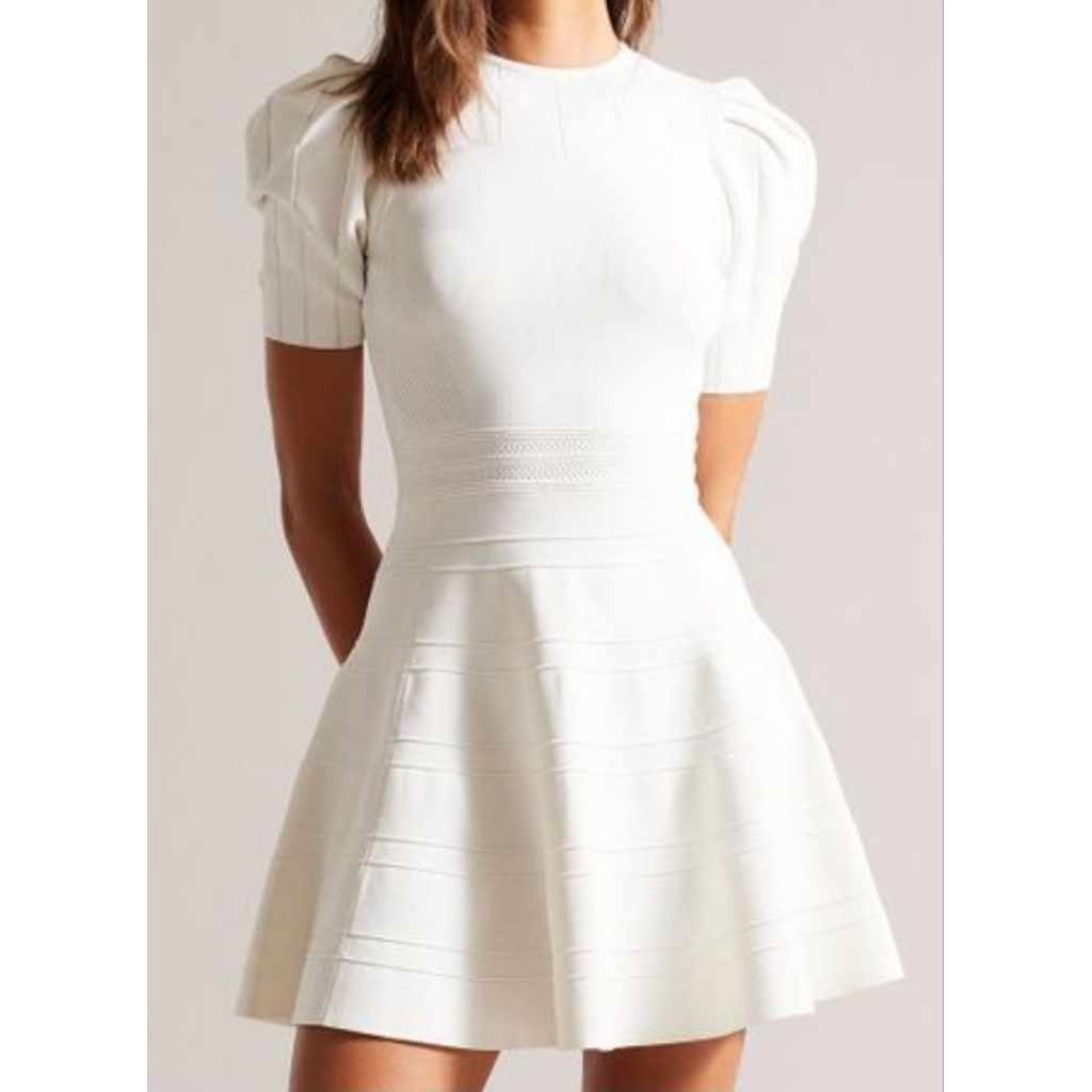 Elegant White Dress Ted Baker