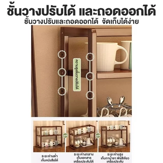 ชั้นวางเดสก์ท็อป ชั้นวางของ ขนาดเล็ก รับน้ำหนักได้มาก พื้นที่เก็บของบนโต๊ะ งานไม้เนื้อแข็ง