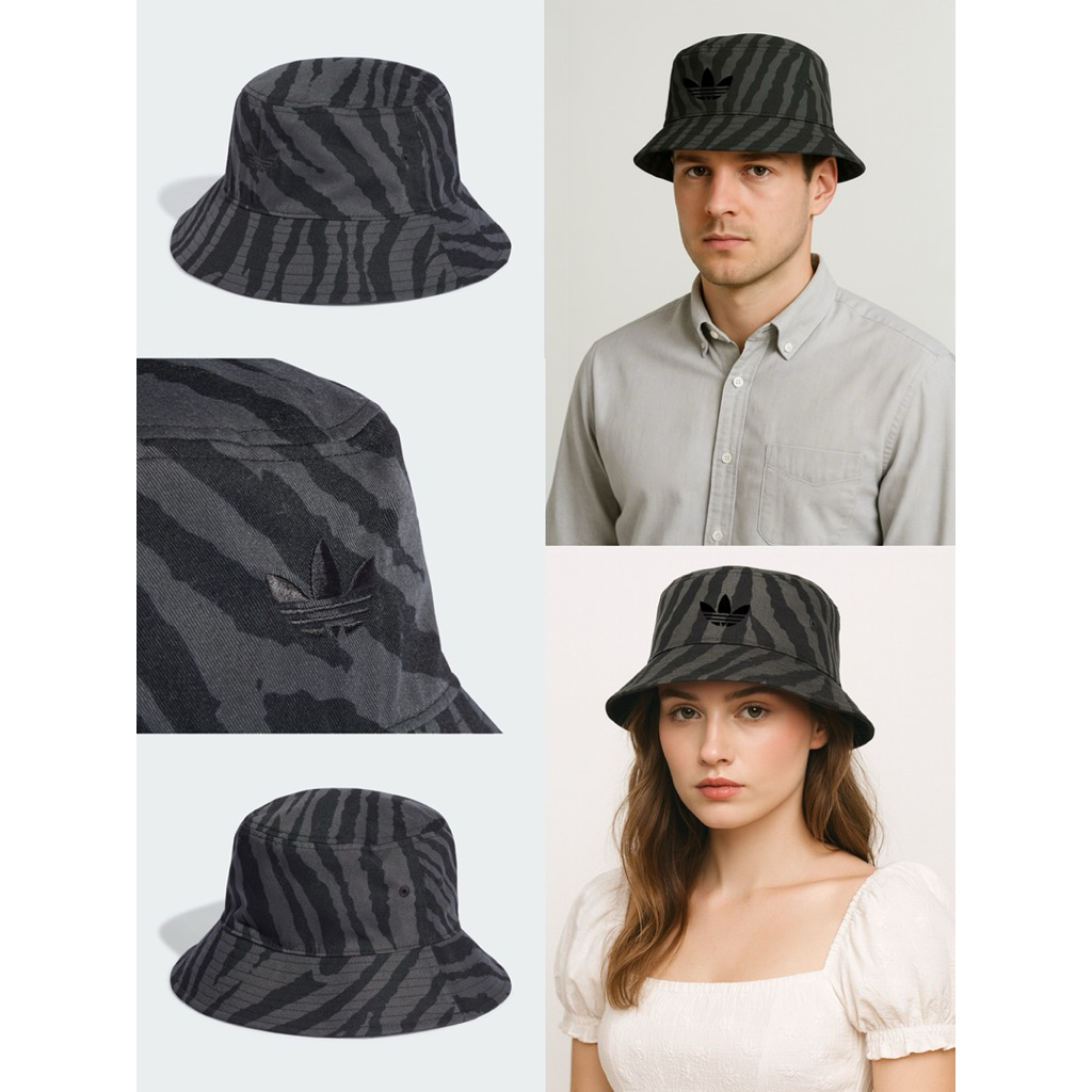 หมวกบักเก็ต อาดิดาส ANIMAL BUCKET HAT รับประกันลิขสิทธิ์แท้100% - รูปที่ 6