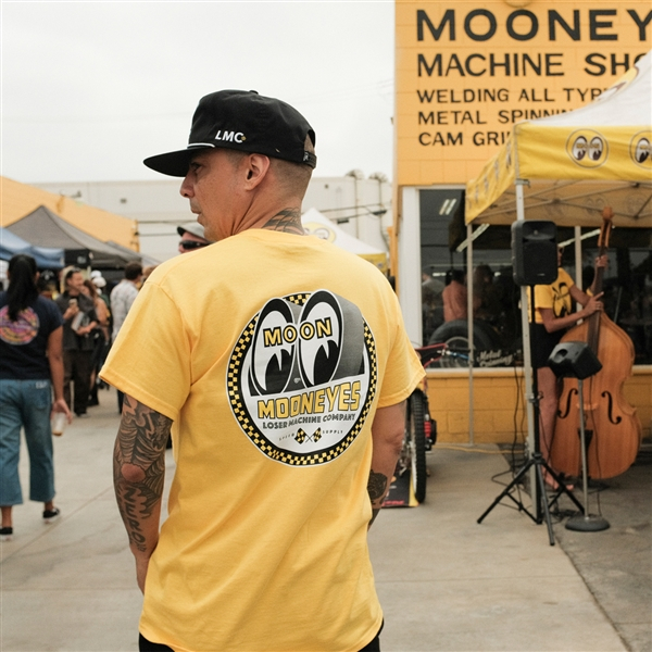 LMC X MOONEYES WINNERS CIRCLE STOCK T-SHIRT