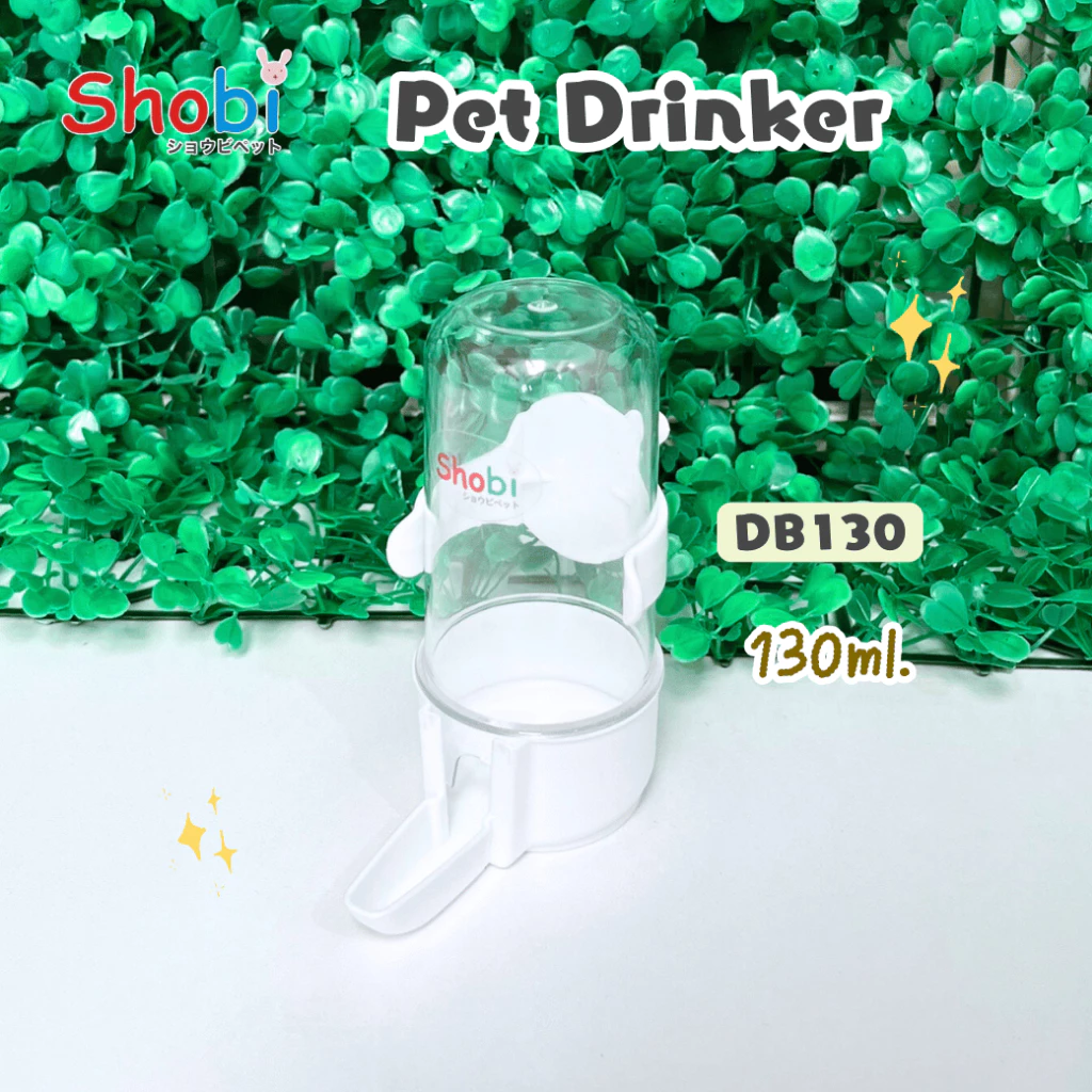 ✨สินค้าใหม่✨Shobi-DB130/DB220  ขวดน้ำนกติดกรง 2 ขนาด ที่ให้น้ำให้อาหาร พลาสติกเกรดดี thumbnail 6