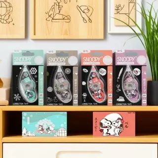 เทปลบคำผิด M&G ลายสนูปปี้ ยาว 6 เมตร กว้าง 5 มม.ลิขสิทธิ์ Snoopy แท้ รุ่น SCT11877 correction tape