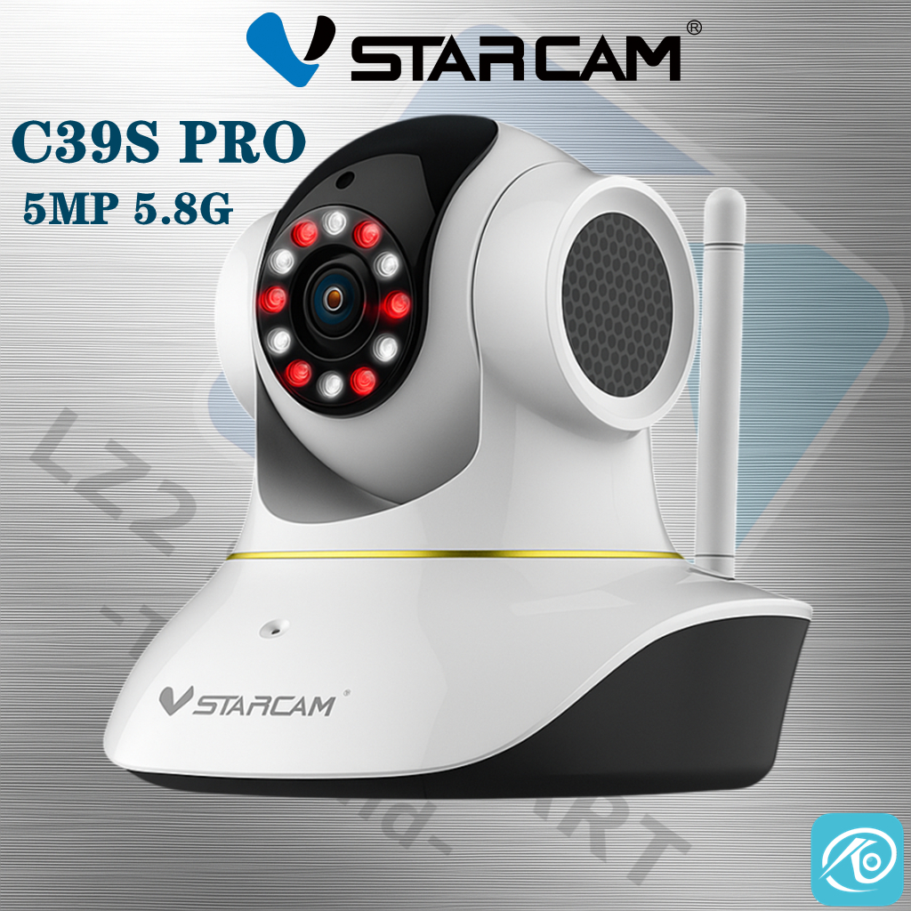 แนะนำ 💥 VSTARCAM C39SPRO 5.0MP 2.4G&5.8G AI กล้องวงจรปิดไร้สาย Wi-Fi IP Camera กล้องวงจรปิด C39S PRO