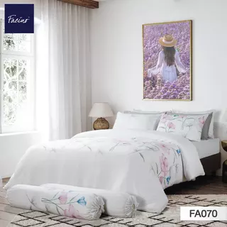 Facino ชุดผ้าปูที่นอน 6 ฟุต 5 ฟุต 5 ชิ้น (ไม่รวมผ้านวม) "MIX & MATCH YOUR OWN STYLE"
