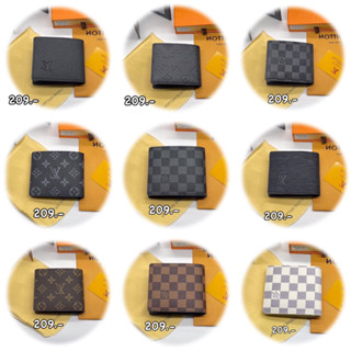 🌟🌟🌟 รุ่นขายดีที่สุด กระเป๋าตังค์ผู้ชายใบสั้นแบบพับ ข้างในมีห…