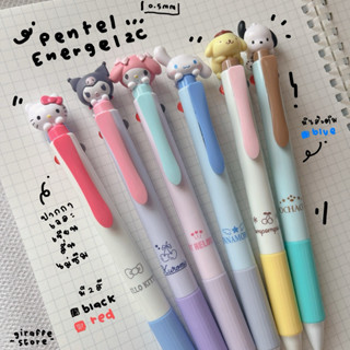 Pentel Energel 2C Sanrio ปากกาเจล 2 สีจากญี่ปุ่น