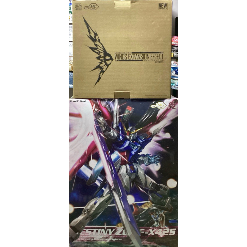 Mg 1/100 Destiny Gundam+Wings Expansion Effect [Momoko]