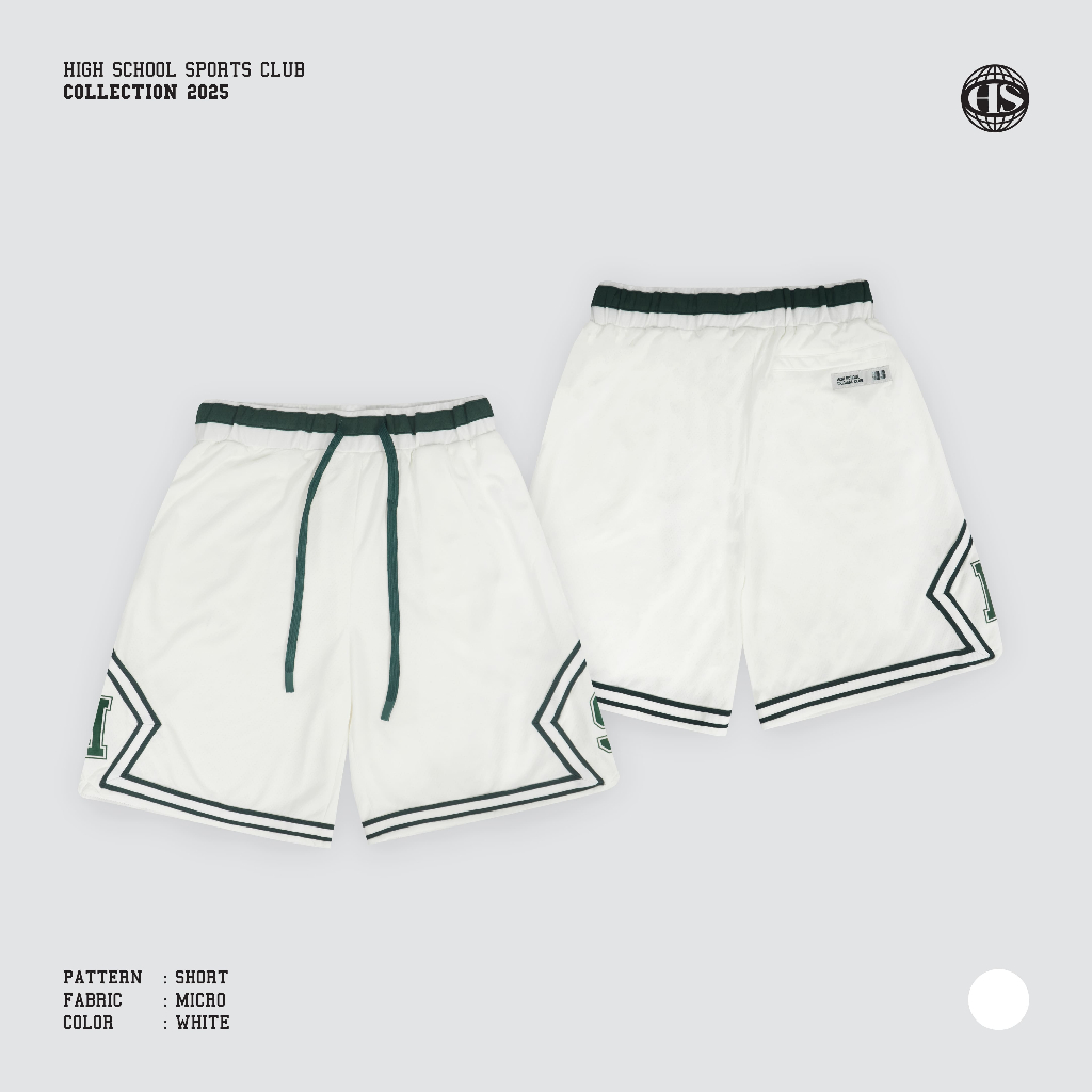 High School sports collection basketball shorts กางเกงขาสั้นบาสเกตบอล - BTB35694 - รูปที่ 3