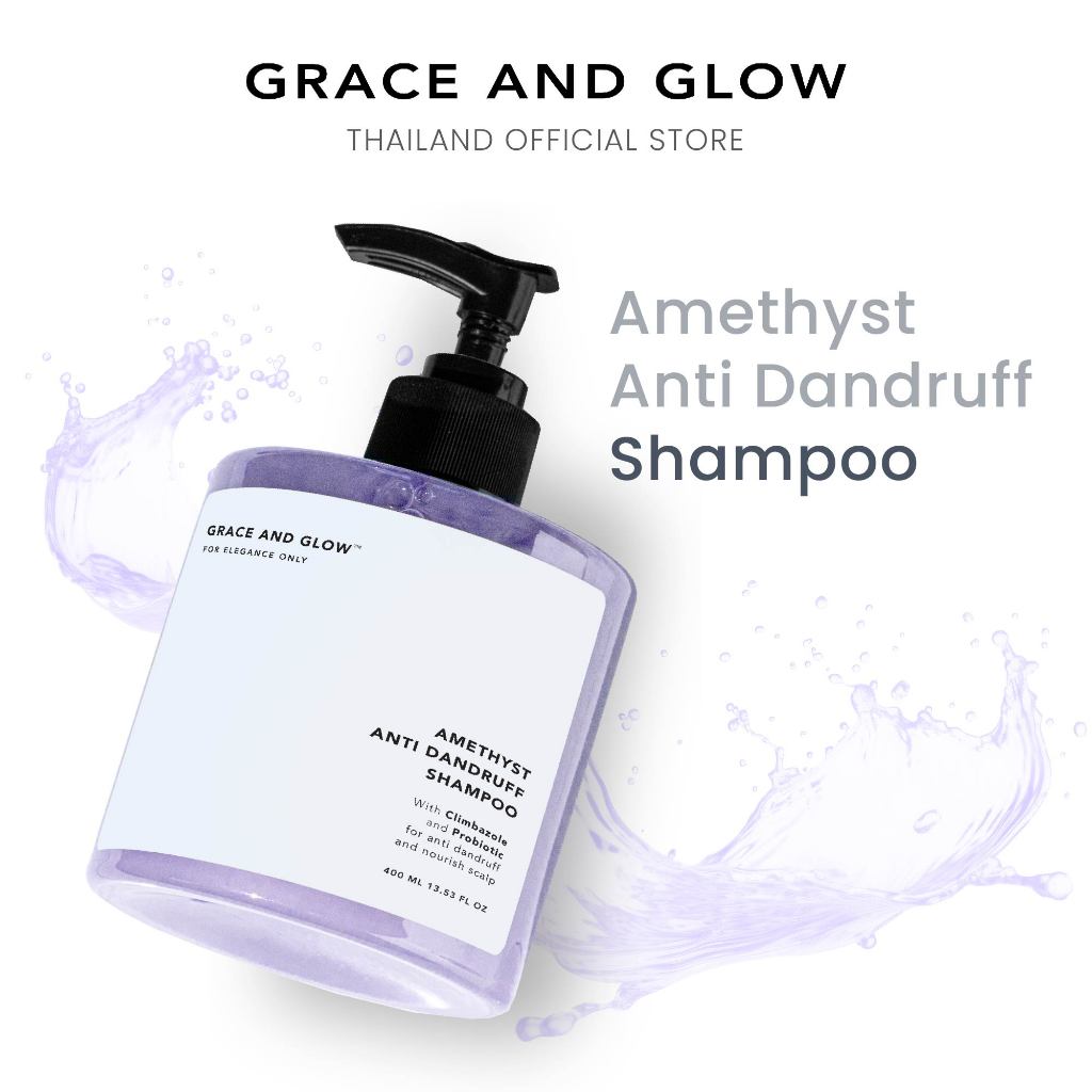 Grace and Glow Amethyst Anti Dandruff Shampoo