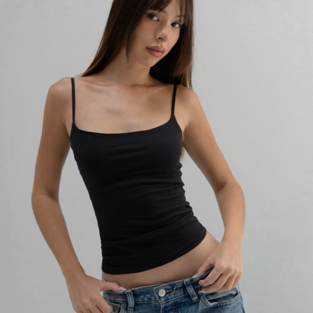 CORUR ARCHIVE | Coeur thin strap fitted tank