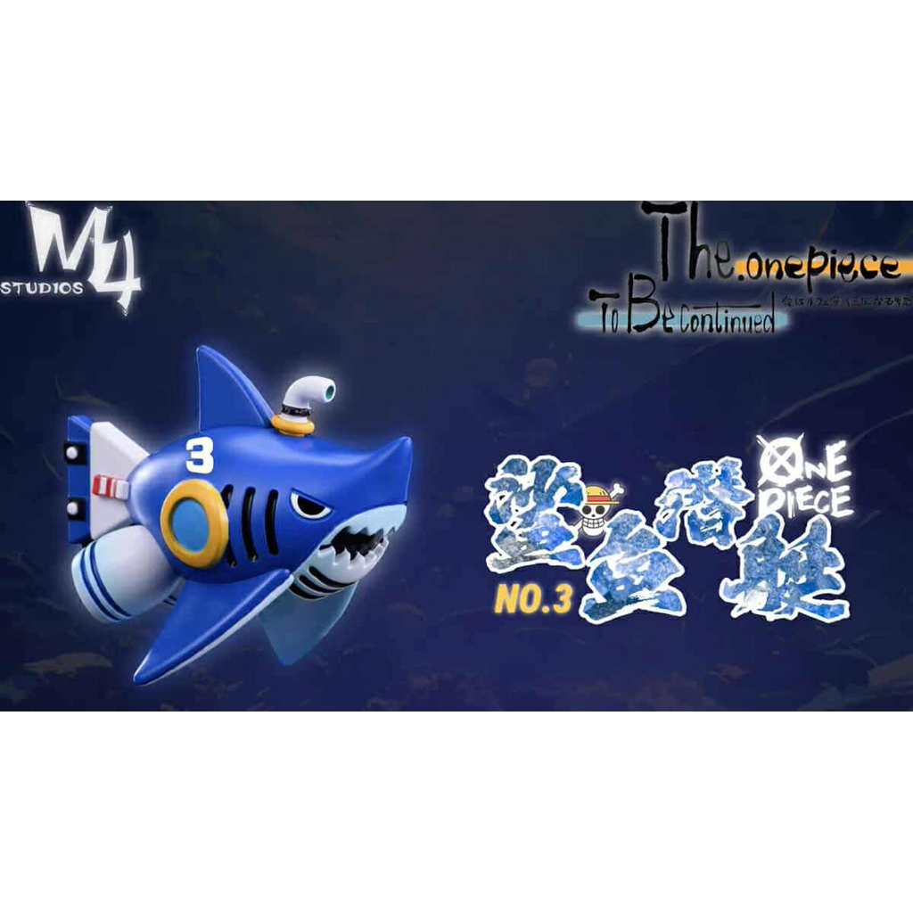 M4 STUDIO - SHARK SUBMERGE NO.3 โมเดล เรซิ่น ของแท้ มือ 1