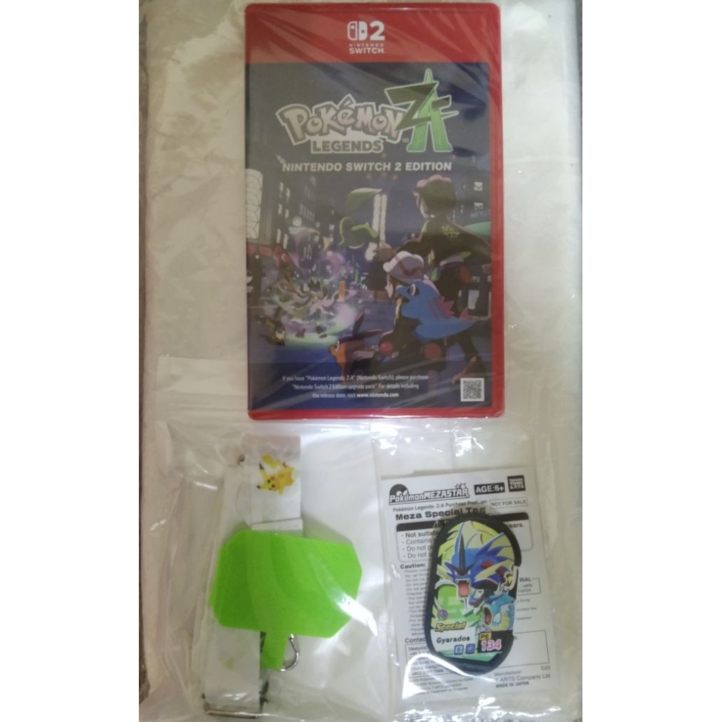 NS2(มือ1):(พร้อมของแถม Lanyard+TAG) POKÉMON ZA NINTENDO SWITCH 2(MDE)