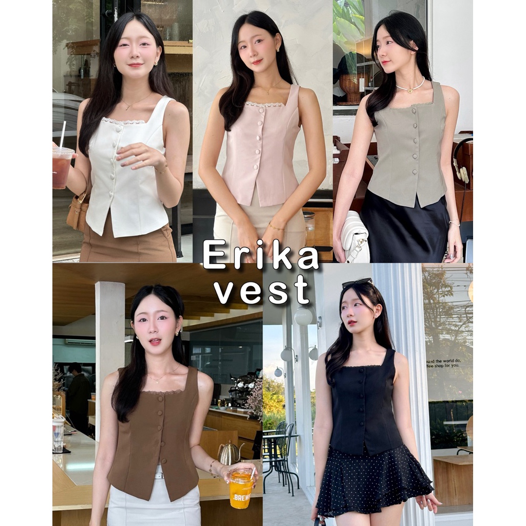 imily.style : Erika Vest (เสื้อ)