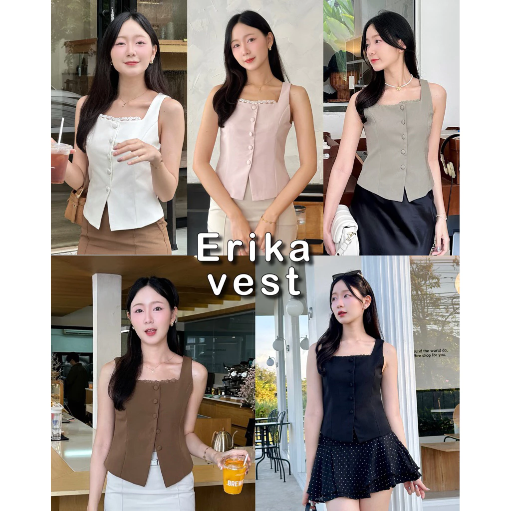 imily.style : Erika Vest (เสื้อ)
