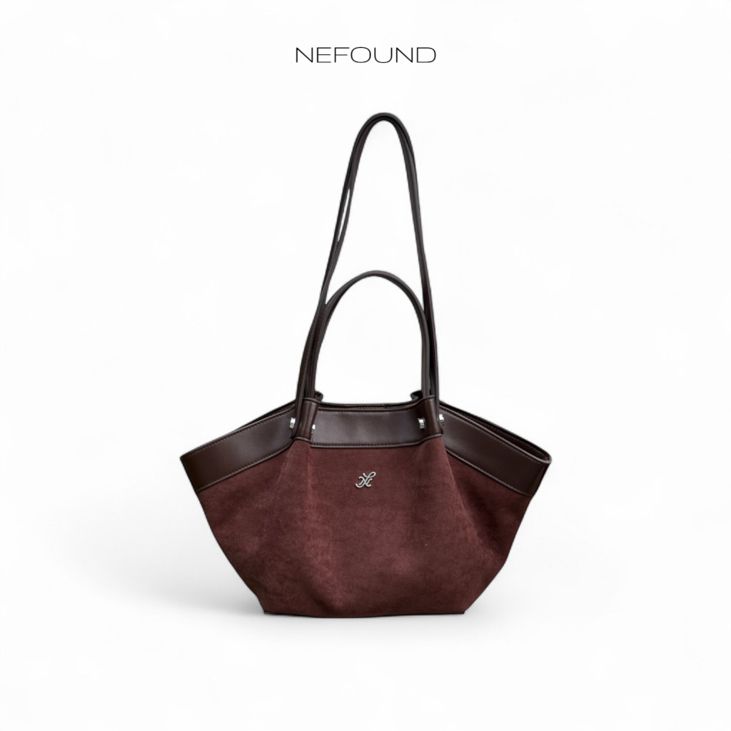 NF25019 NEFOUND กระเป๋า Mini shopping รุ่น Bellyn หนังกลับ Premium