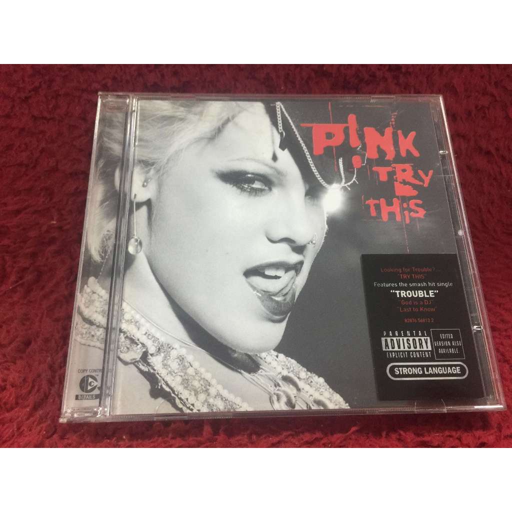 CD P!NK – Try This สภาพตามรูปปก ZA147-48