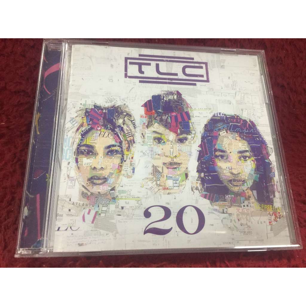CD TLC - Greatest 20 Years Hits สภาพตามรูปปก ZA147-53