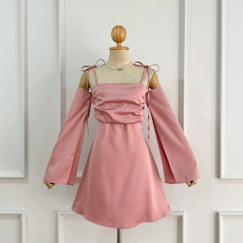 เดรสออกงาน เดรสไปงานแต่ง #DD168