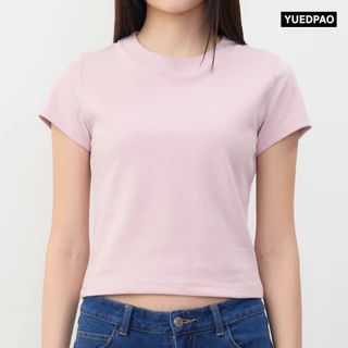 Yuedpao Ecotech Re-Defi Baby Tee ทรงสวย สัมผัสลื่น เย็นสบาย ยับยากรีดง่าย เสื้อรีไซเคิล เสื้อย่อยสลายได้
