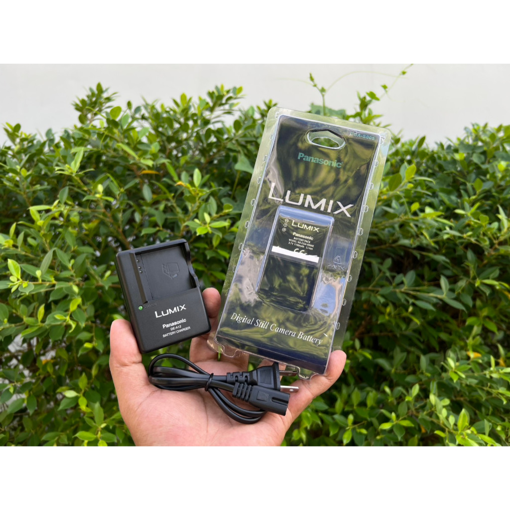 แบตเตอรี่ Panasonic Lumix CGA-S005E CGA-S005 (DMW-BCC12)  & แท่นชาร์จกล้อง DMC-FX01 FX8 FX9 FX10 FX1