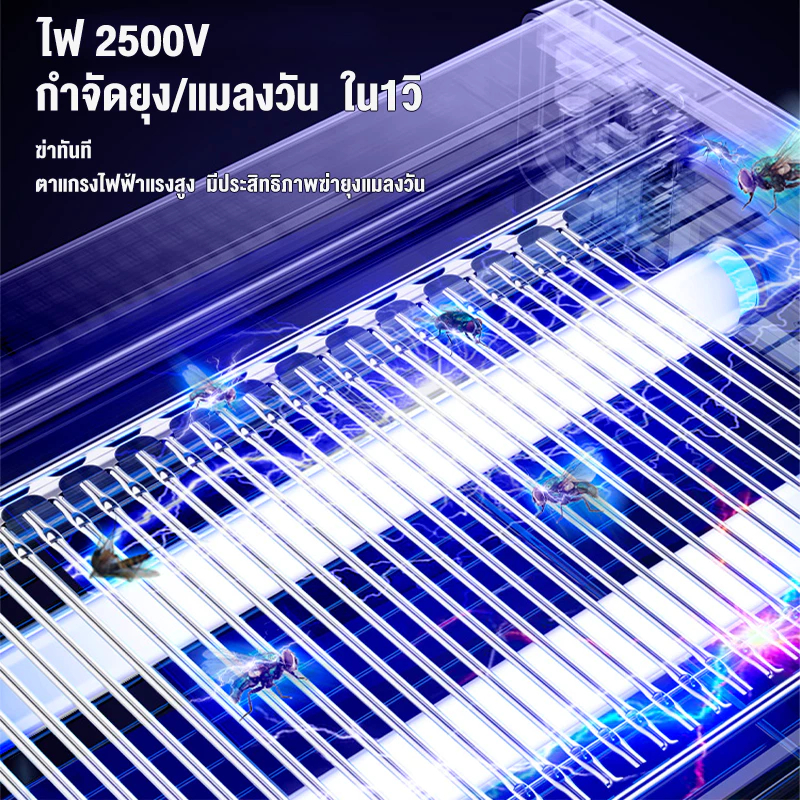 GIOSSARDI โคมไฟดักยุง ไฟฟ้า เครื่องด้กยุงไฟฟ้า ที่ดักยุง 360กริดไฟฟ้าองศา โคมไฟกันยุง เครื่องไล่ยุงโคมดักยุง - รูปที่ 5