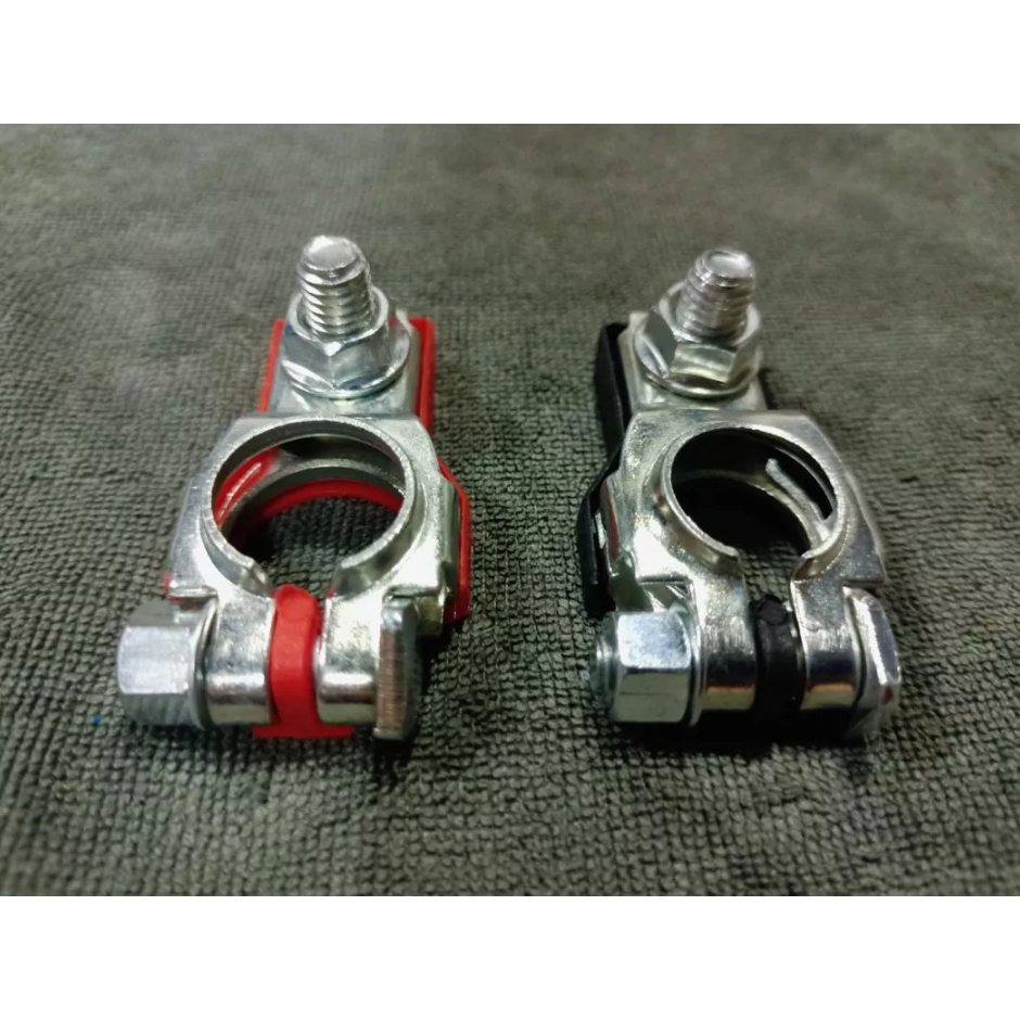 【ส่งจากไทย+COD】ขั้วแบตเตอรี่ แบบโตโยต้า (1 คู่ + , -)ใส่รถได้ทุกยี่ห้อ ขั้วแบต / แบตเตอรี่ - รูปที่ 4