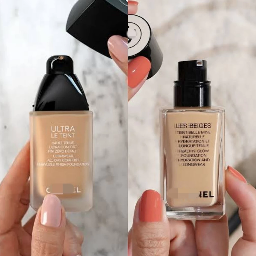 Beauty-Siam แบ่งขายรองพื้น2รุ่น Chanel Ultra Le Teint / Les Beiges Healthy Glow Foundation