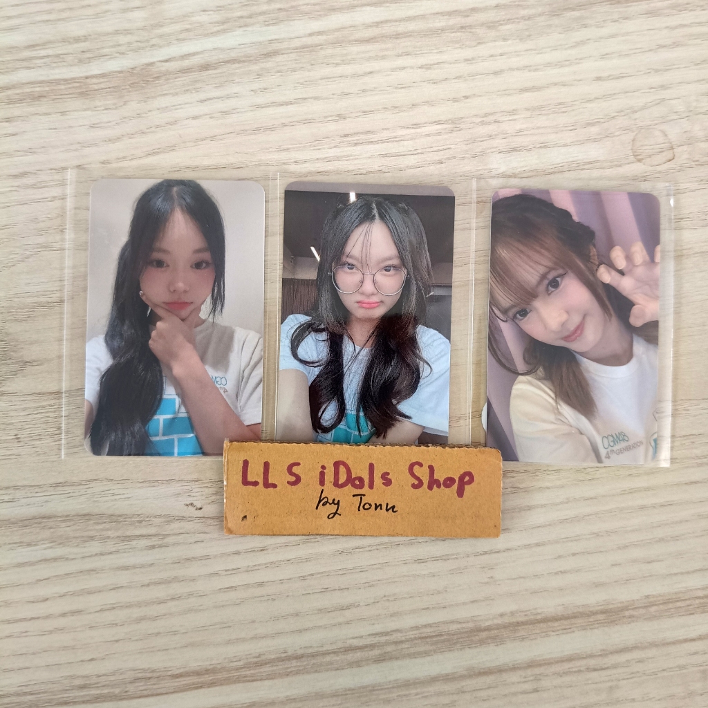 CGM48 รุ่น 4 Selfie Card Debut 4th Generation สิ้นสุดทางแพ้