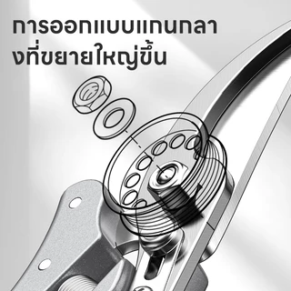 Maybuck กรรไกรตัดแต่งกิ่ง SK5 กรรไกรตัดกิ่งไม้ มีสปริงภายใน ประหยัดแรงงานและไม่เหนื่อย ตัดสาขา 35 มม. ได้อย่างรวดเร็ว